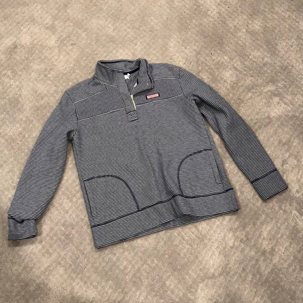 Vineyard Vines striped pullover- size medium